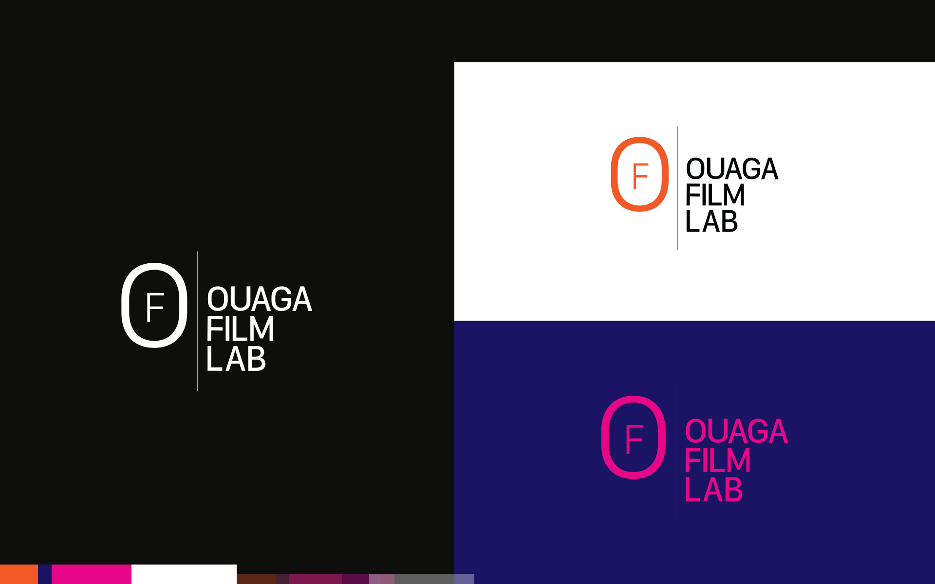 Ouaga Film Lab Corporate design